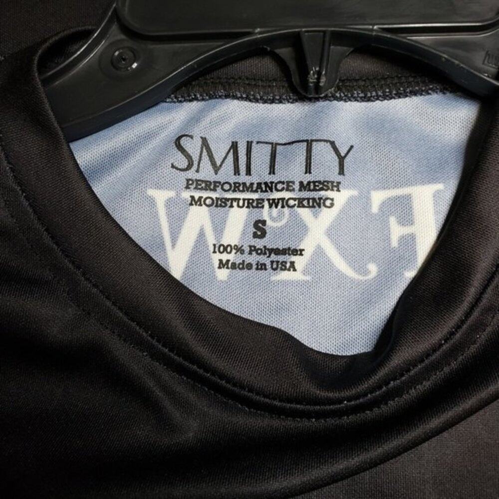 Smitty Black Performance Athletic Workout Shirt S - Picture 3 of 7